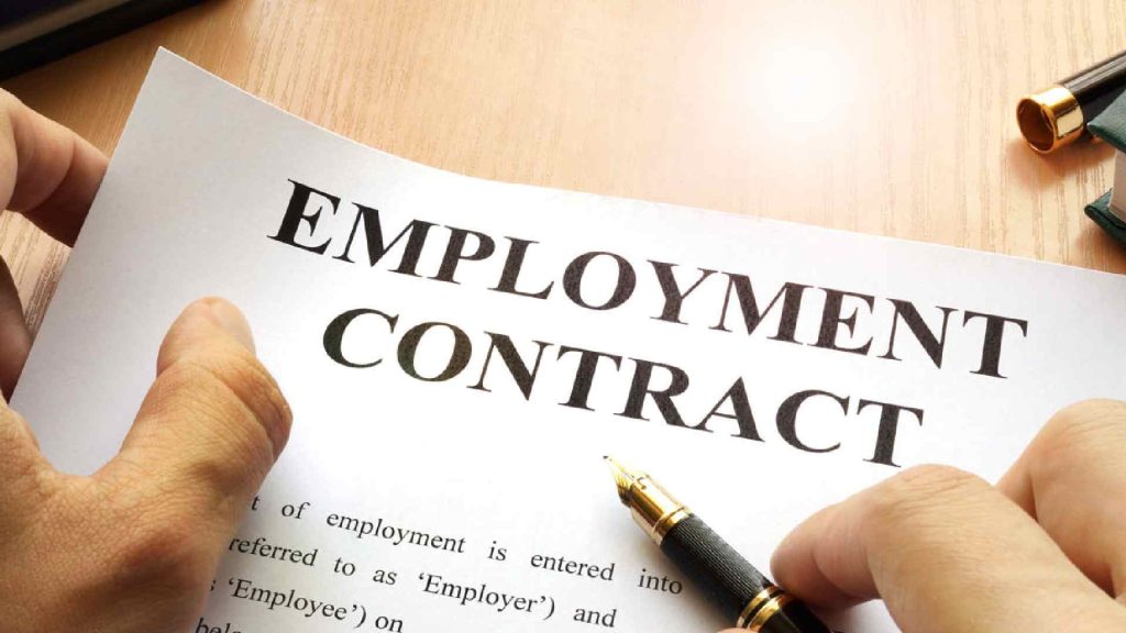 UAE labour contract